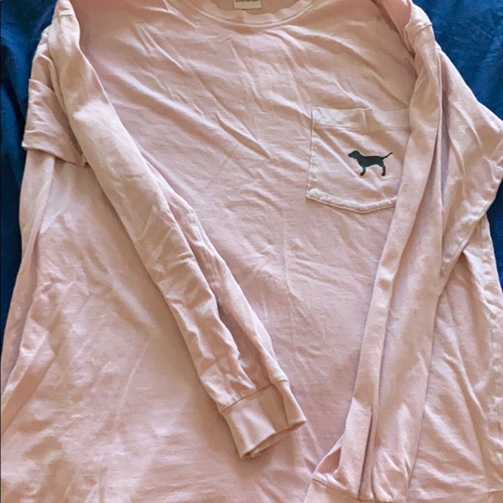 Long sleeved Pink shirt